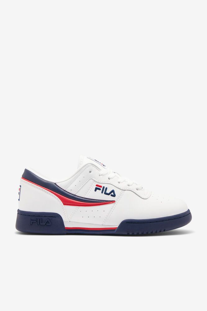 Fila Sneakers Original Fitness Mens White - India ZKQ-830274